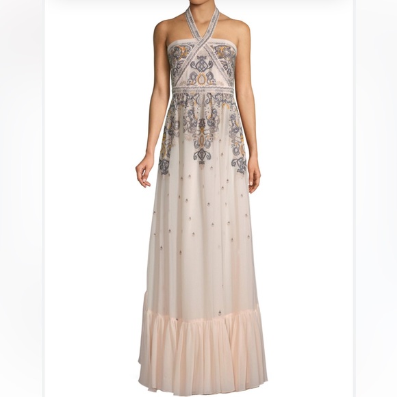 BCBG HALTER GOWN - Picture 1 of 11